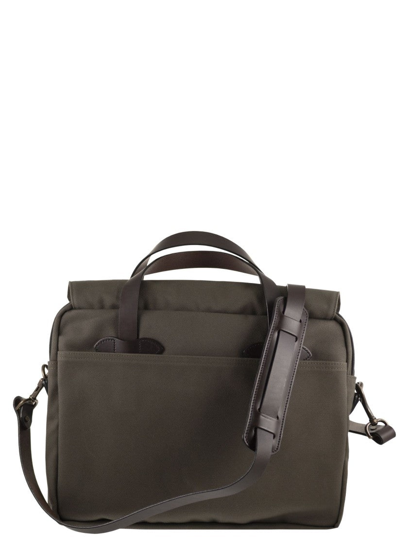 Filson Original Briefcase - Fabric And Leather Bag
