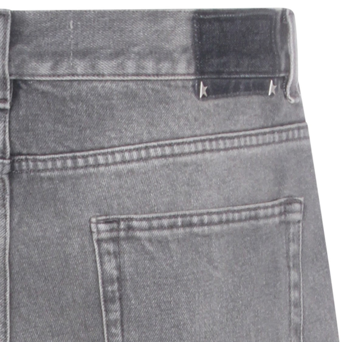 Golden Goose Straight-Leg Jeans With Grey Wash