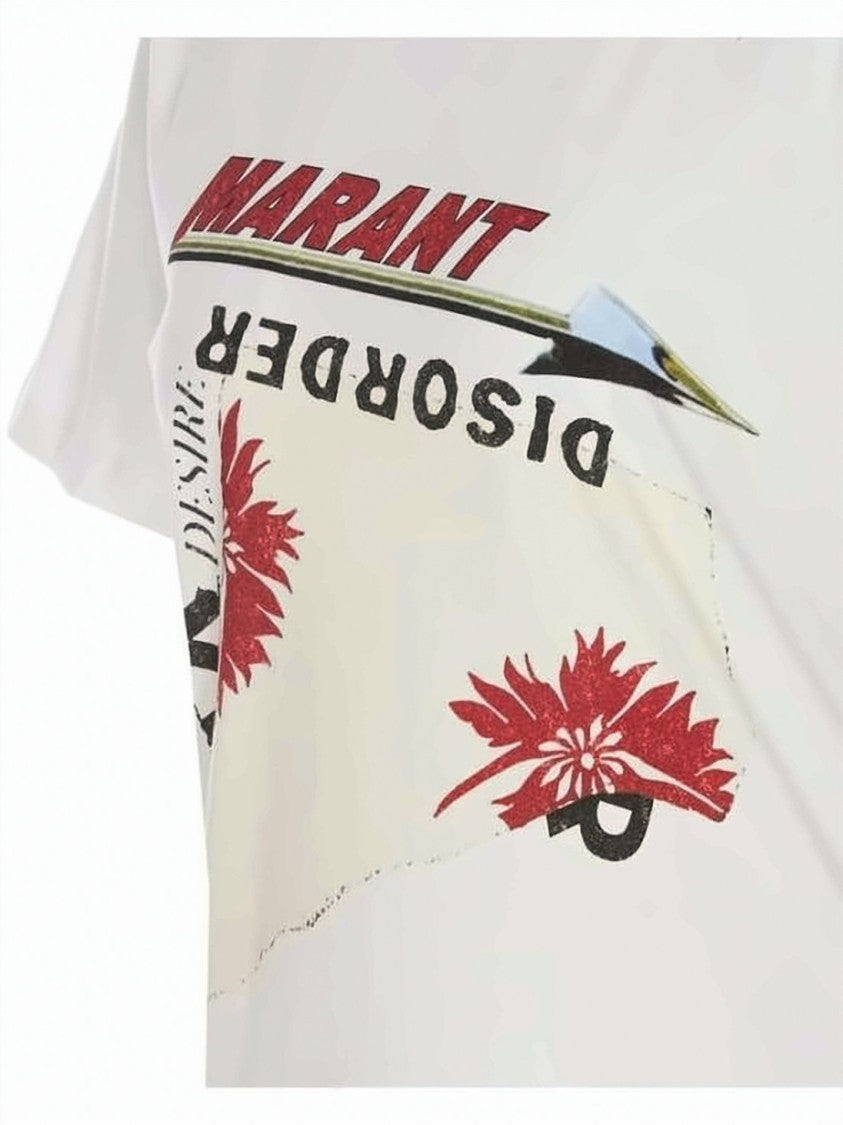 Isabel Marant Relaxed Fit Graphic Print Short-Sleeved T-Shirt