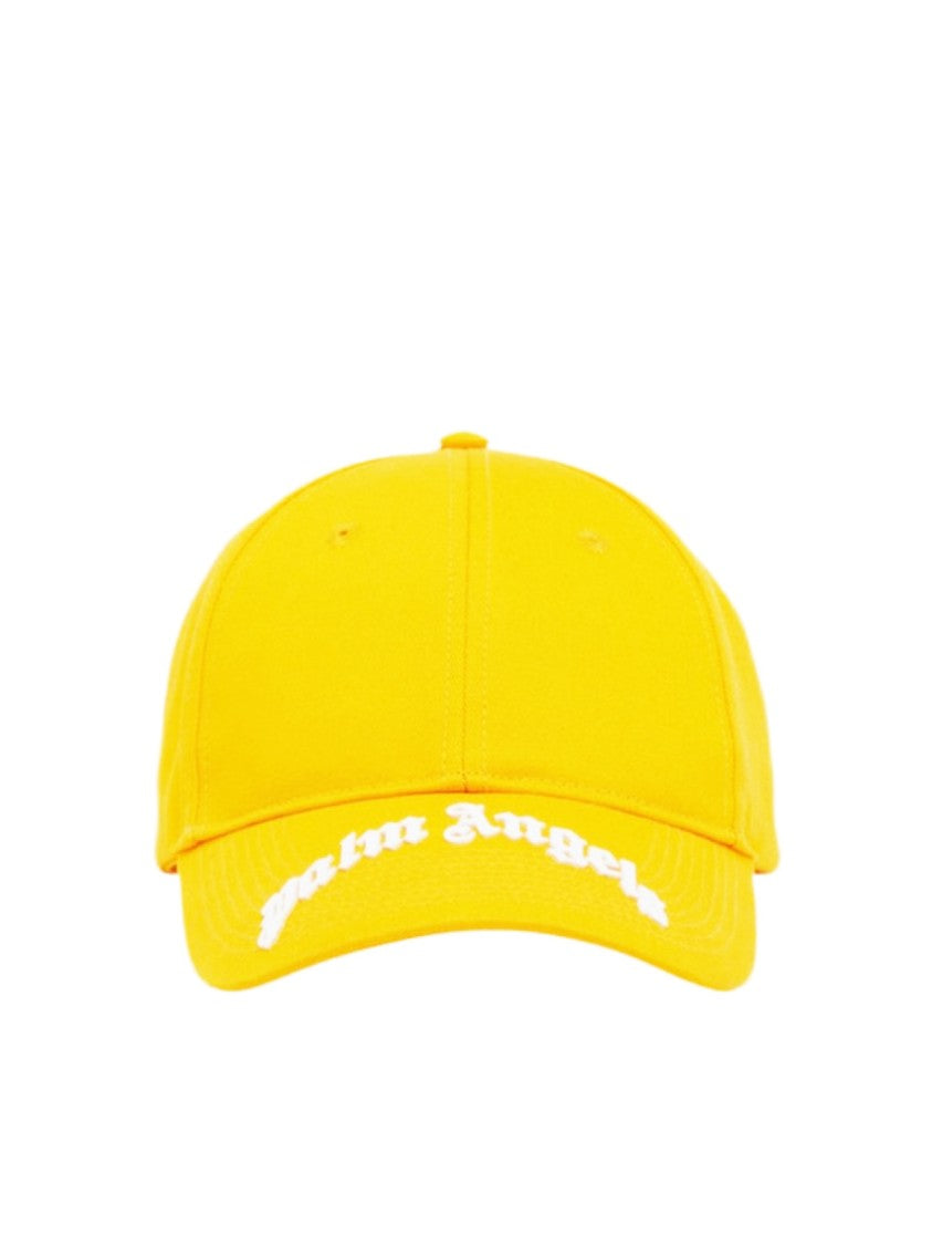 Palm Angels Curved Logo Baseball Cap