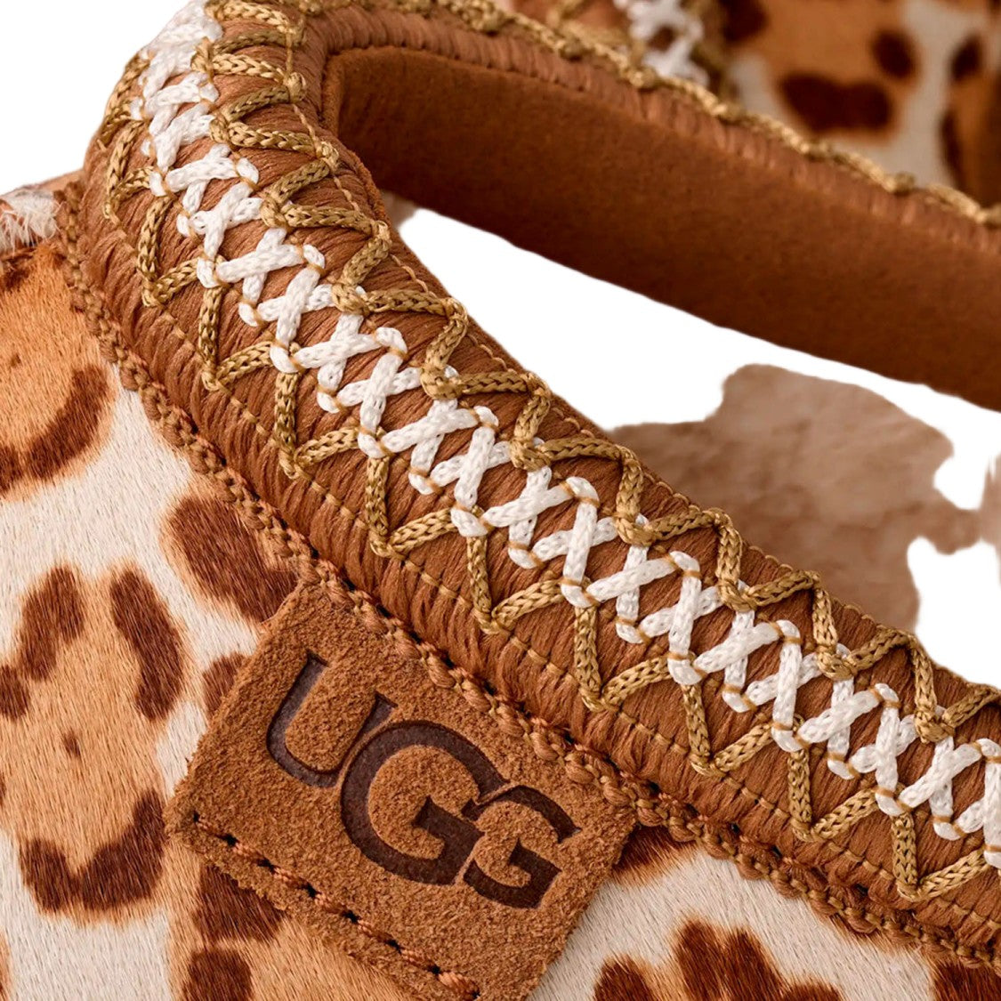 Ugg Tazman Plains Animal Ponyskin Mules