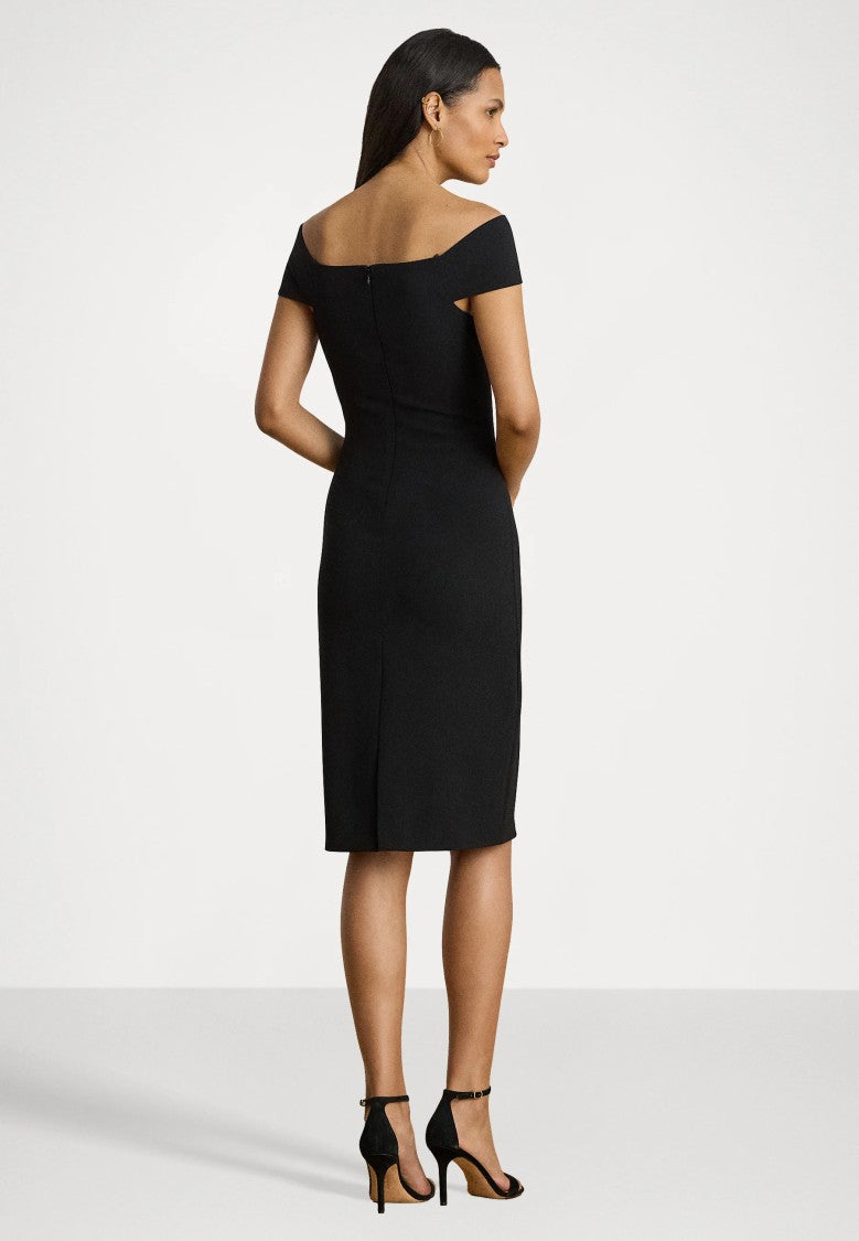 Lauren Ralph Lauren Black Takota Short Recycled Cocktail Dress