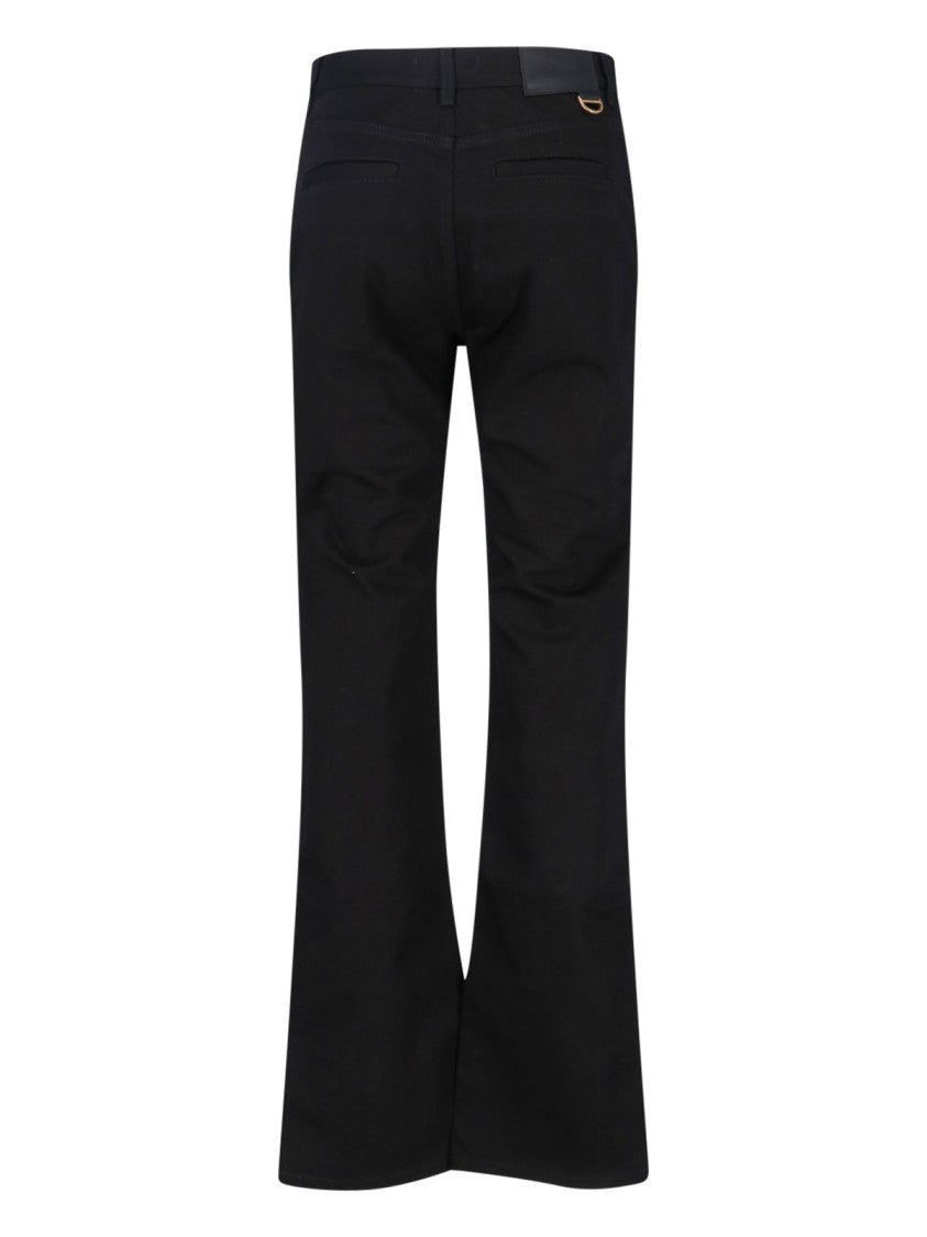 Chloé High-Waisted Slim Bootcut Jeans