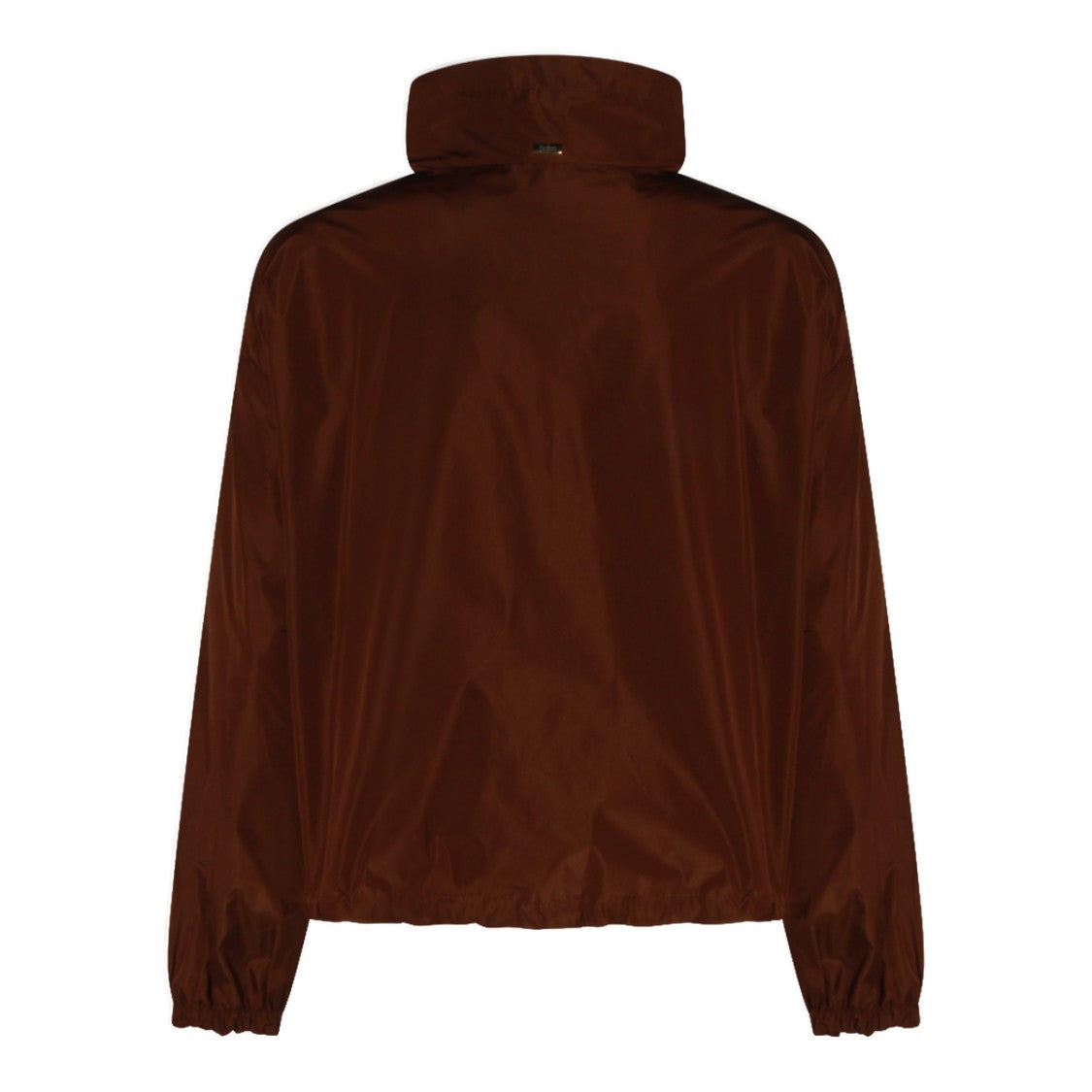 Herno Brown Jacket With High Collar