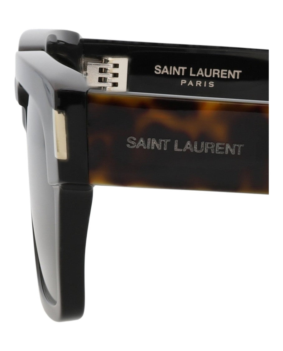 Saint Laurent Square-Frame Recycled Acetate Sunglasses