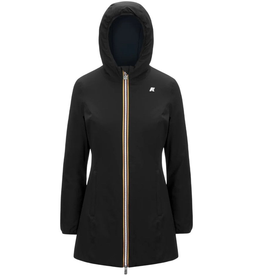 K-Way Reversible Padded Jacket With Adjustable Hood
