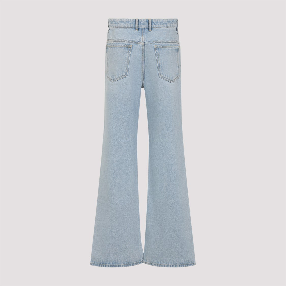 Rabanne Light Blue Denim Cotton Jeans
