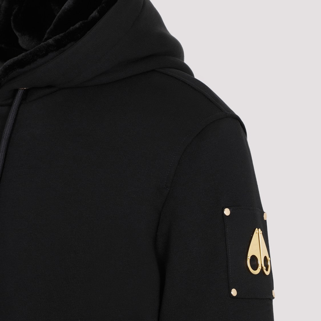 Moose Knuckles Black Linden Bunny Down Jacket