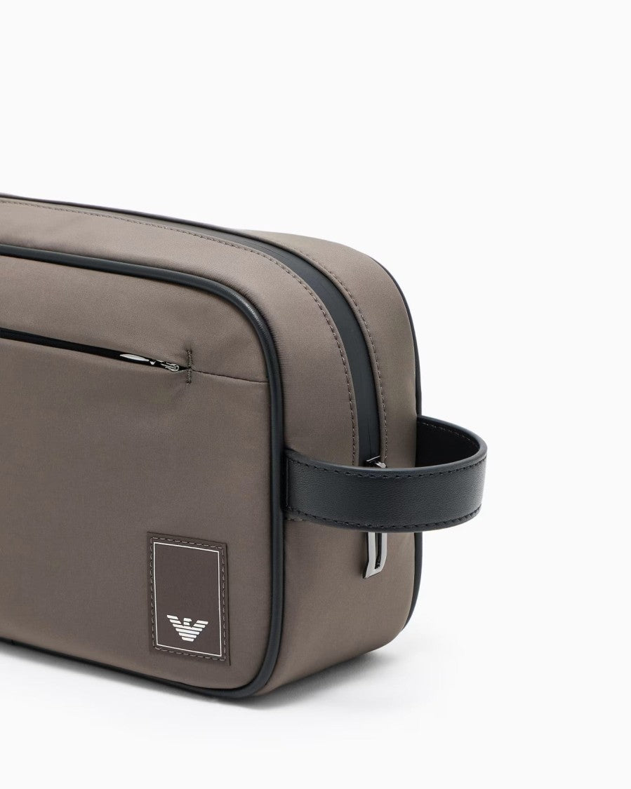 Emporio Armani Rectangular Nylon Beauty Case