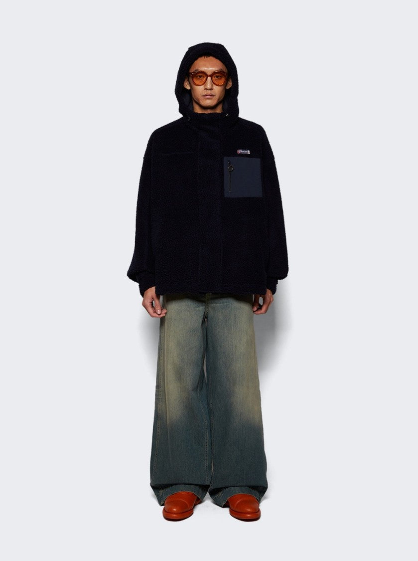 Martine Rose Sports Jeans Blue