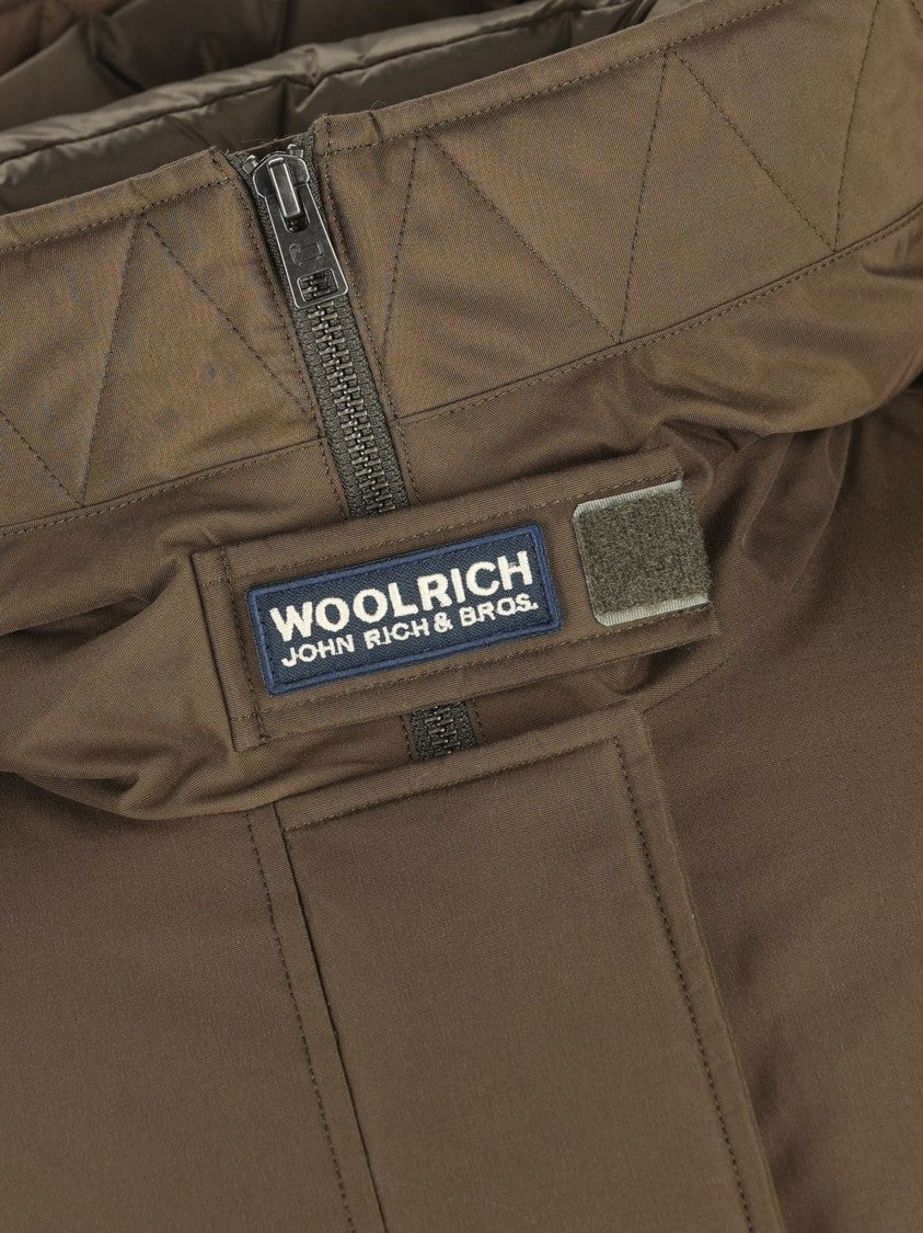 Woolrich Authentic 3 In 1 Parka Hooded Cotton-Blend Parka