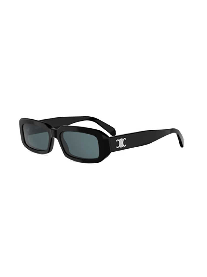 Celine Black Cl40335i Sleek Rectangular Sunglasses
