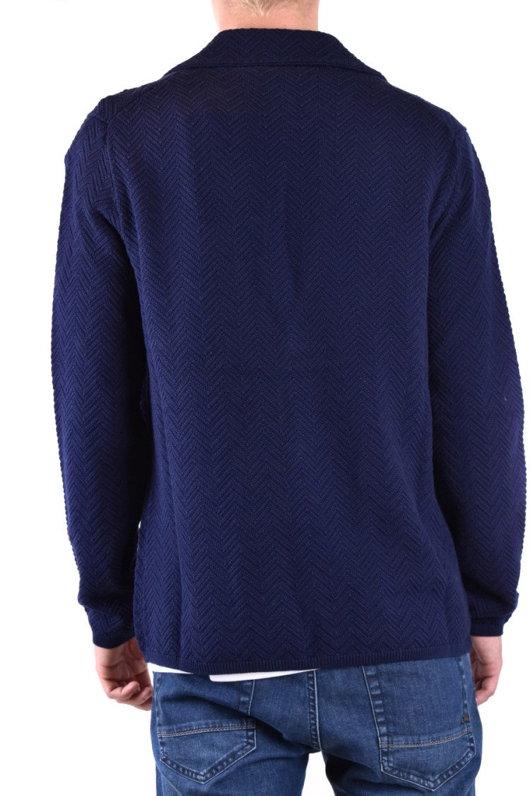 Missoni Blue Cotton Blazer