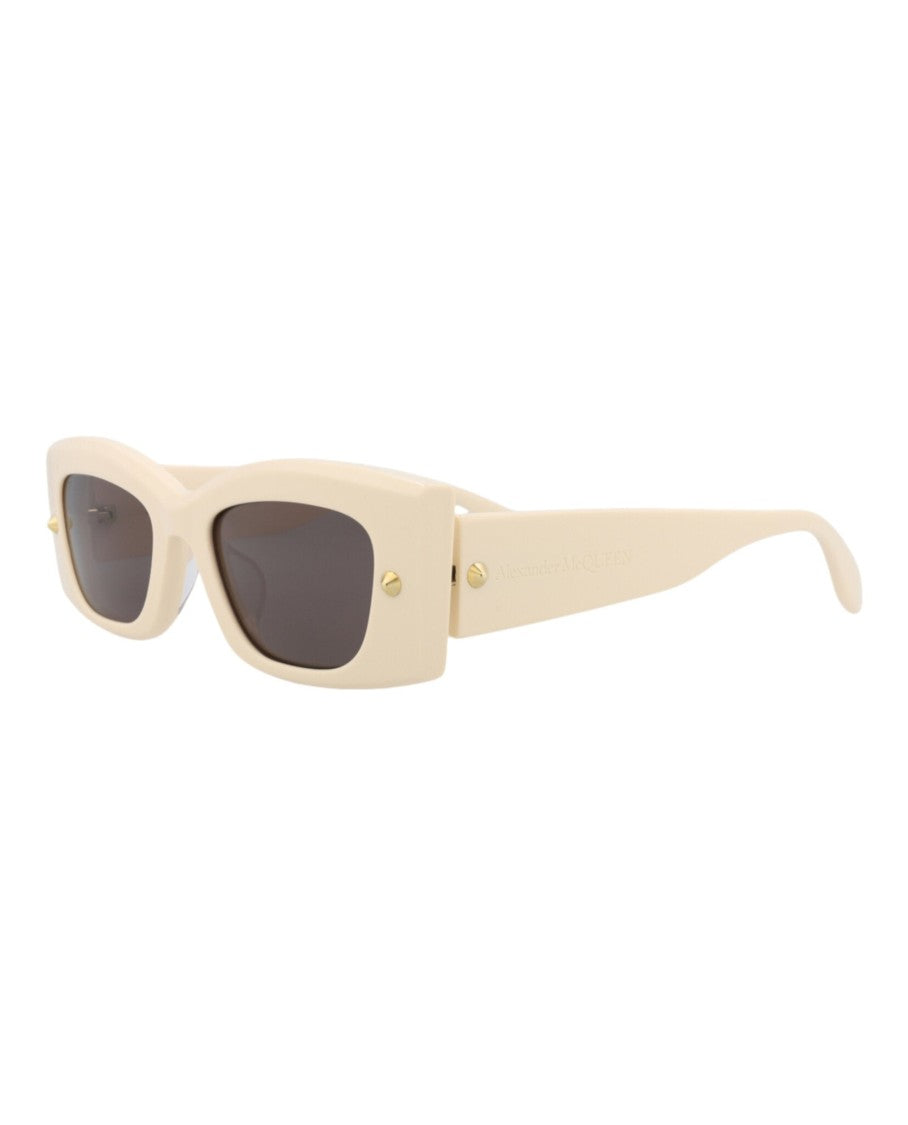 Alexander Mcqueen Square-Frame Recycled Acetate Sunglasses