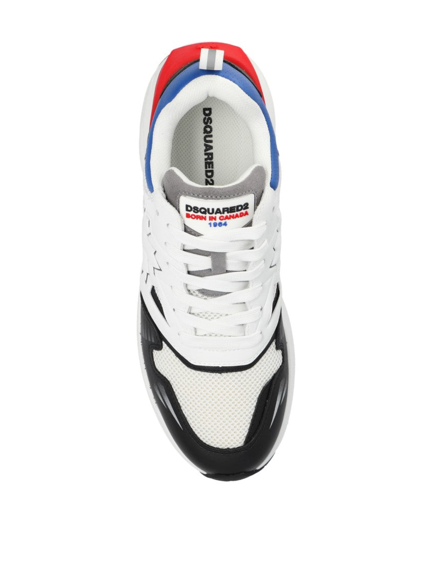 Dsquared2 Dash Logo Lace-Up Sneakers