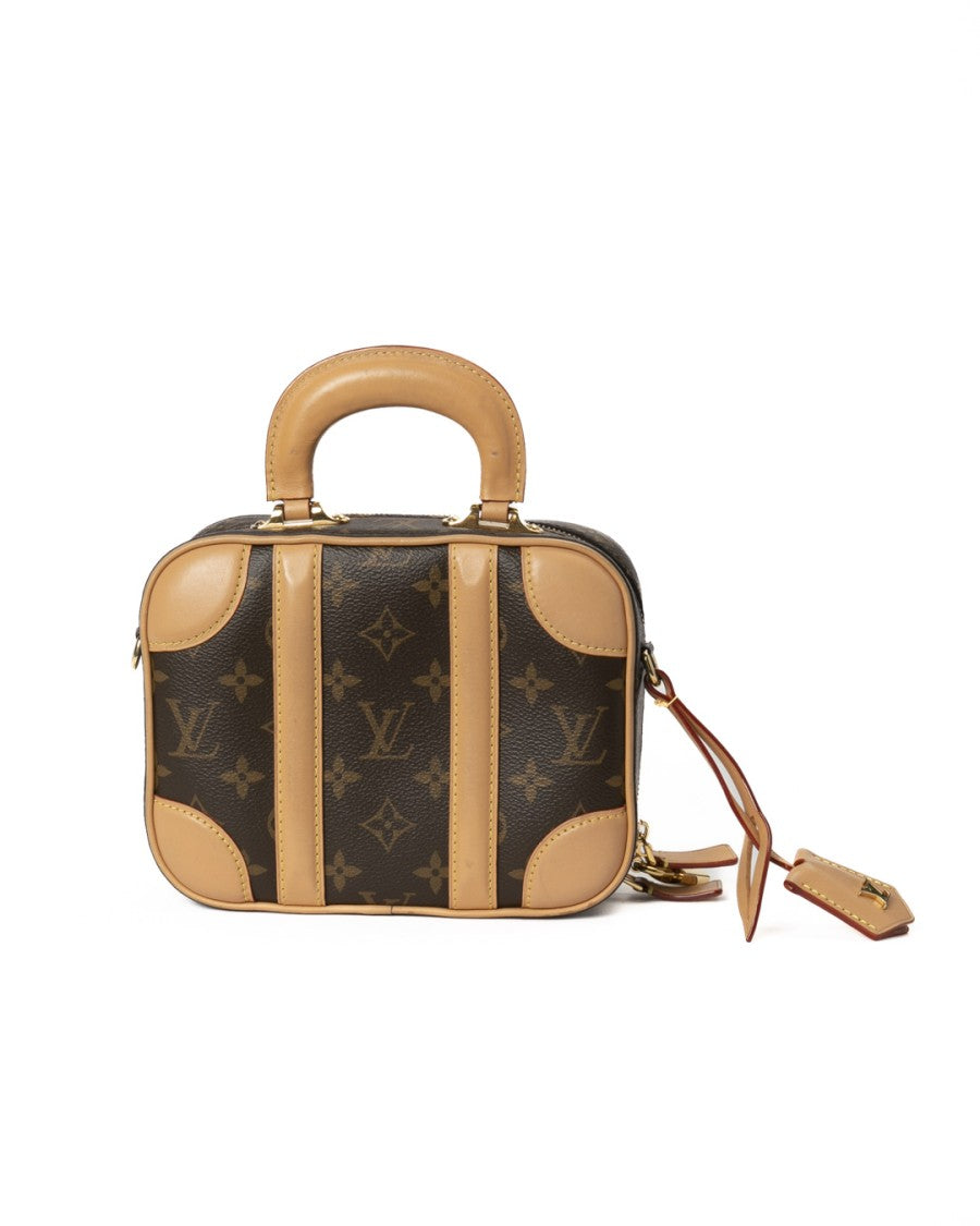 Louis Vuitton Brown Valisette Pm Monogram Canvas Shoulder Bag