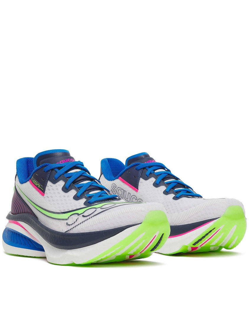 Saucony White Endorphin Azura Mesh Running Shoe