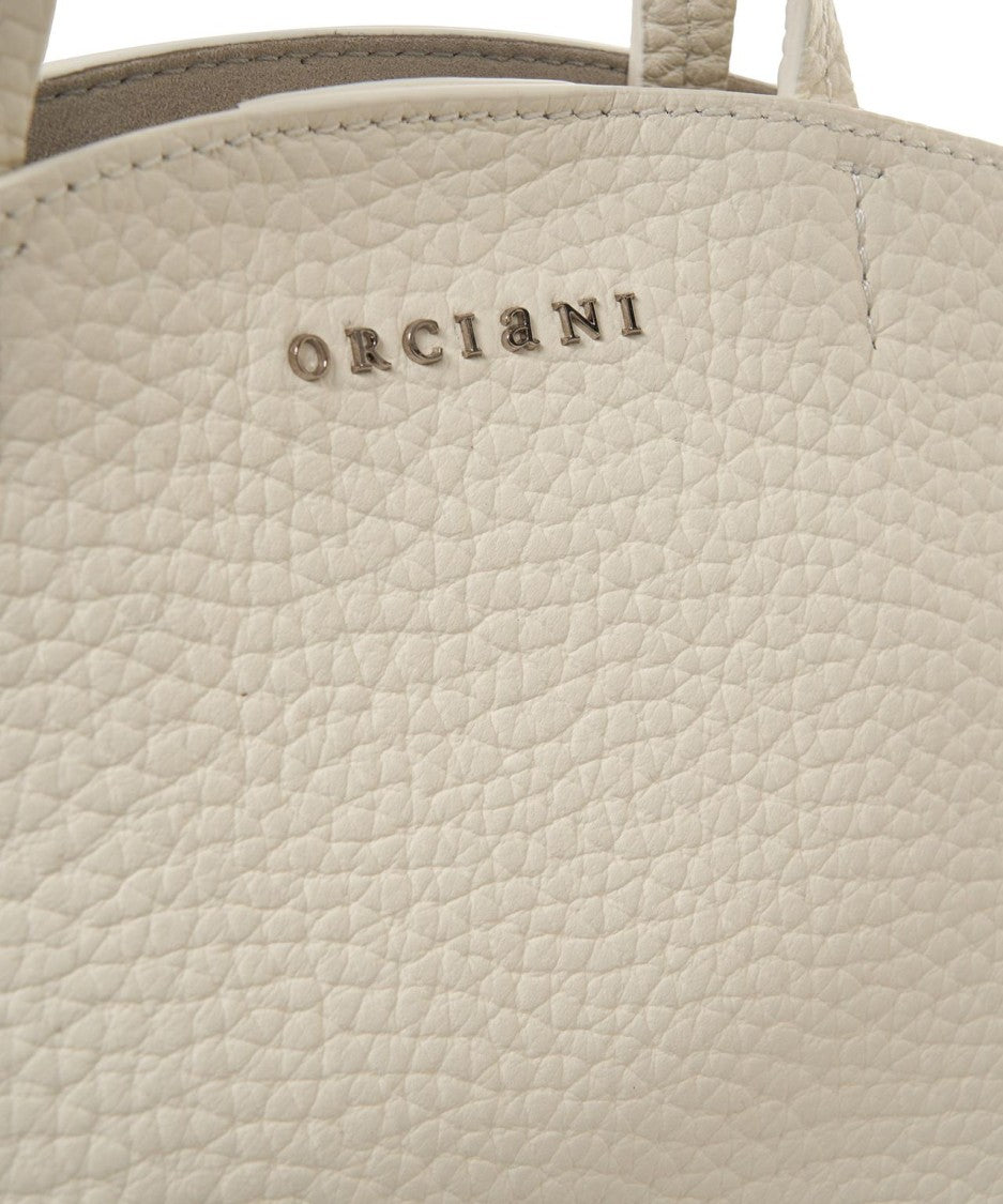 Orciani Ladylike S' Leather Shopper