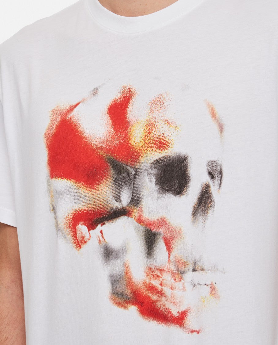 Alexander Mcqueen Skull Print T-Shirt