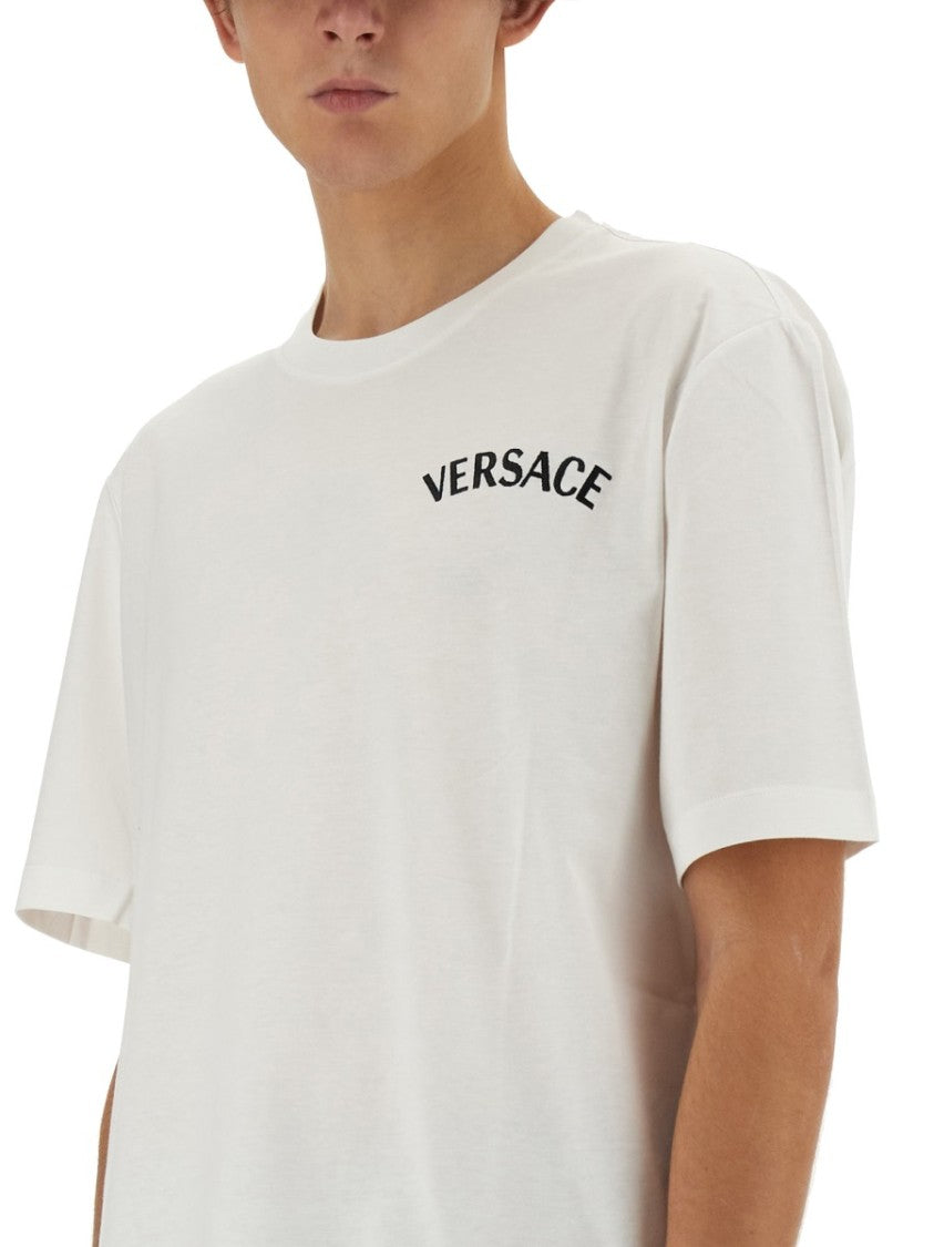 Versace T-Shirt With Logo
