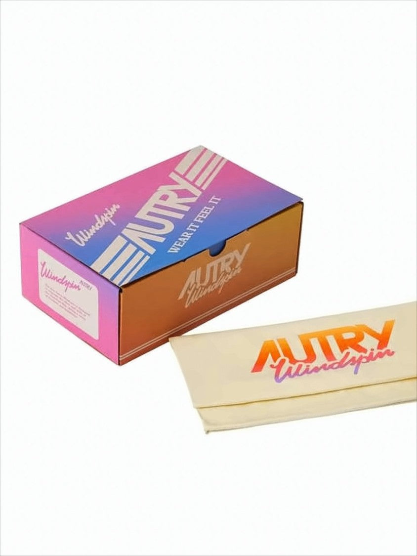 Autry Textured Suede Low-Profile Sneakers