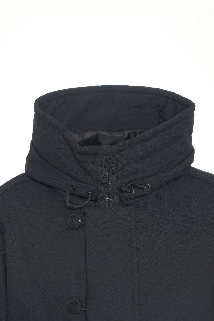 Peuterey Mid-Length Parka With Adjustable Drawstring Hood