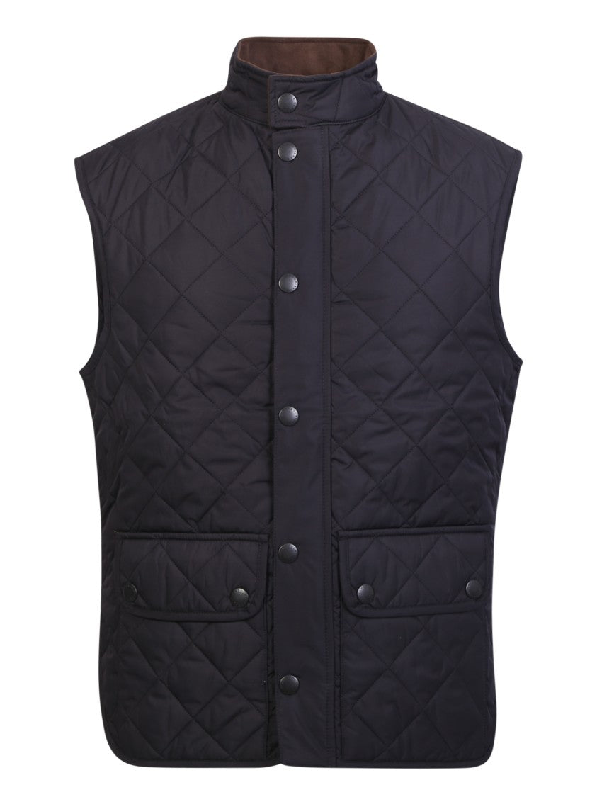 Barbour Black Padded Gilets