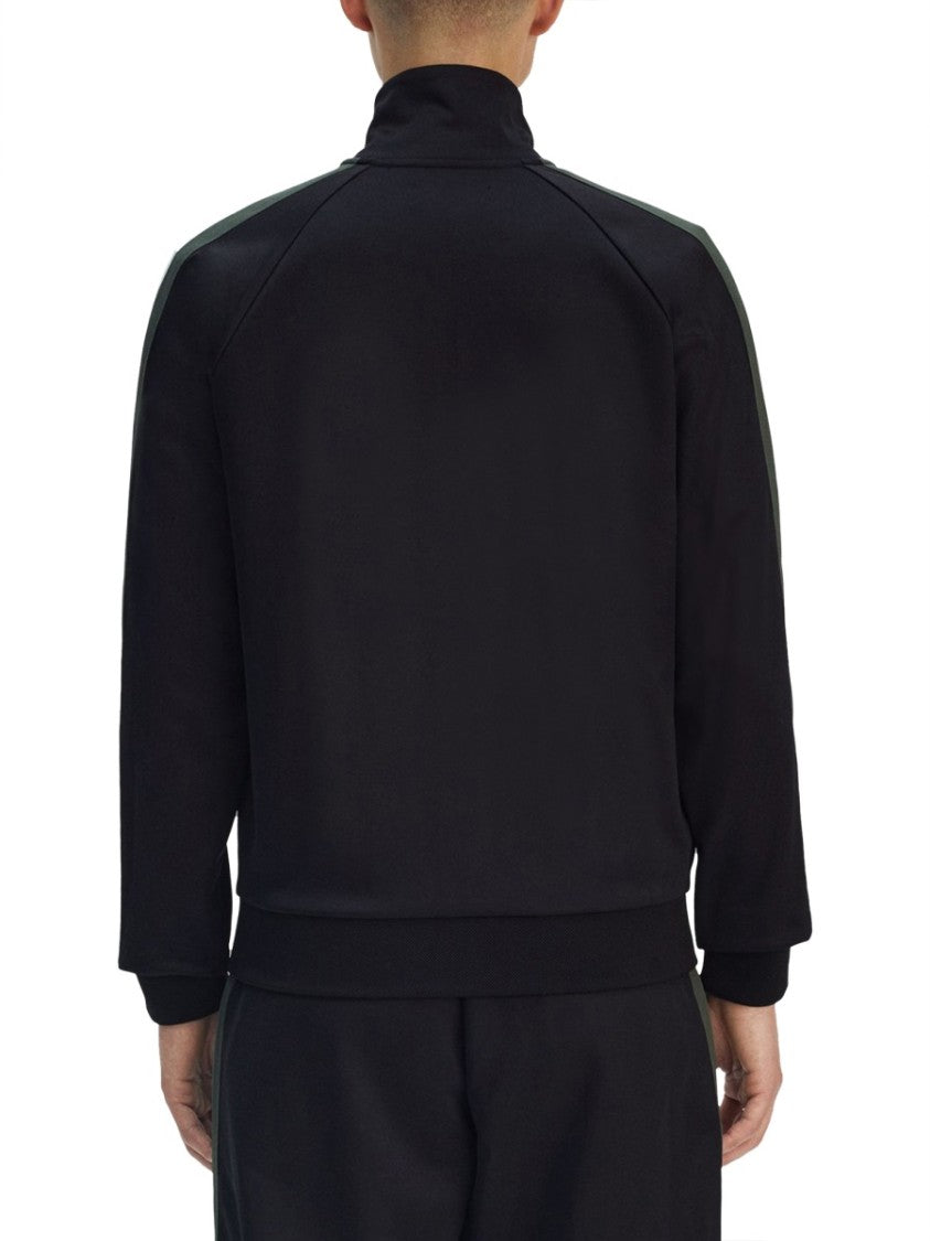 Fred Perry Tailored Track Jacket With High Collar
