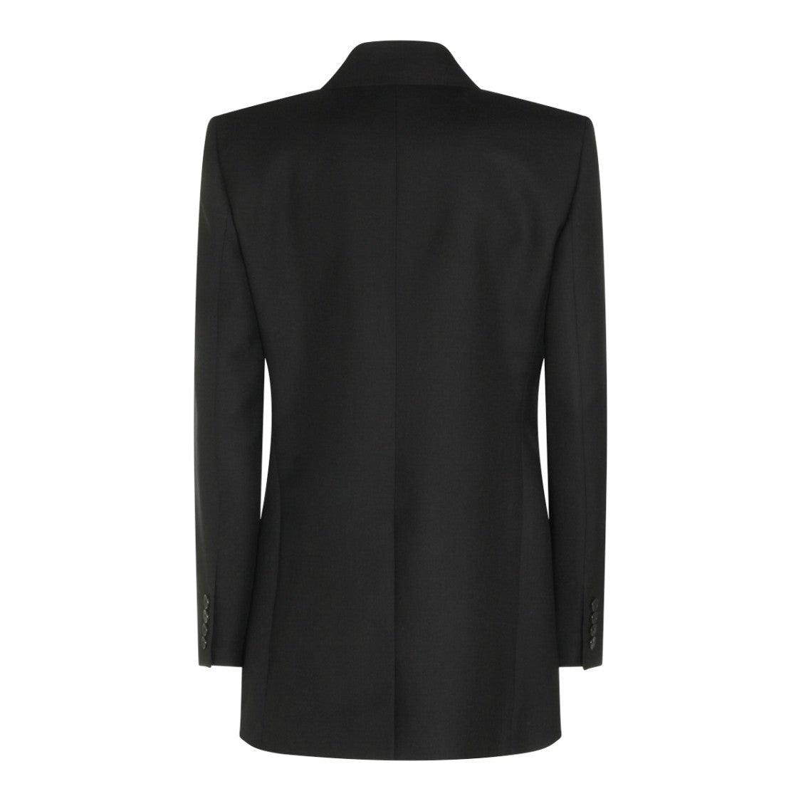 Saint Laurent Black Wool Double Breasted Blazer