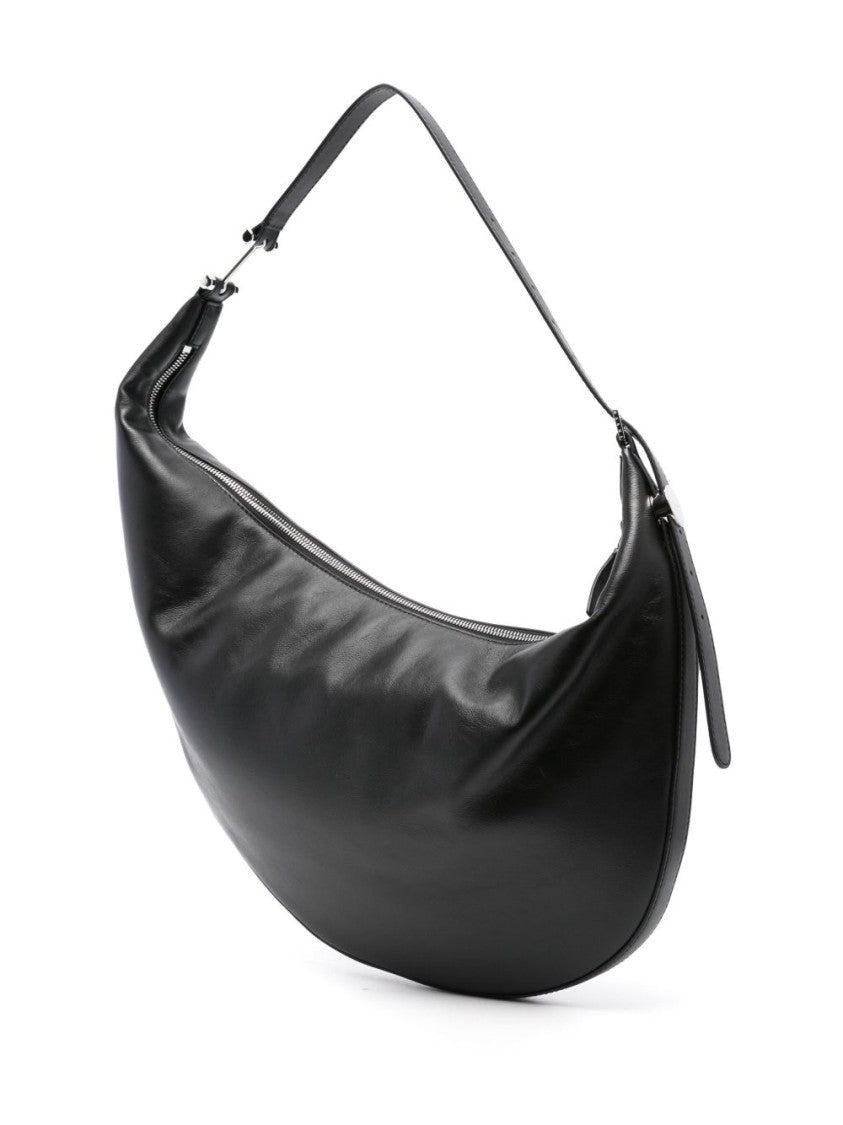 Marni Crescent-Shaped Calfskin Leather Shoulder Bag