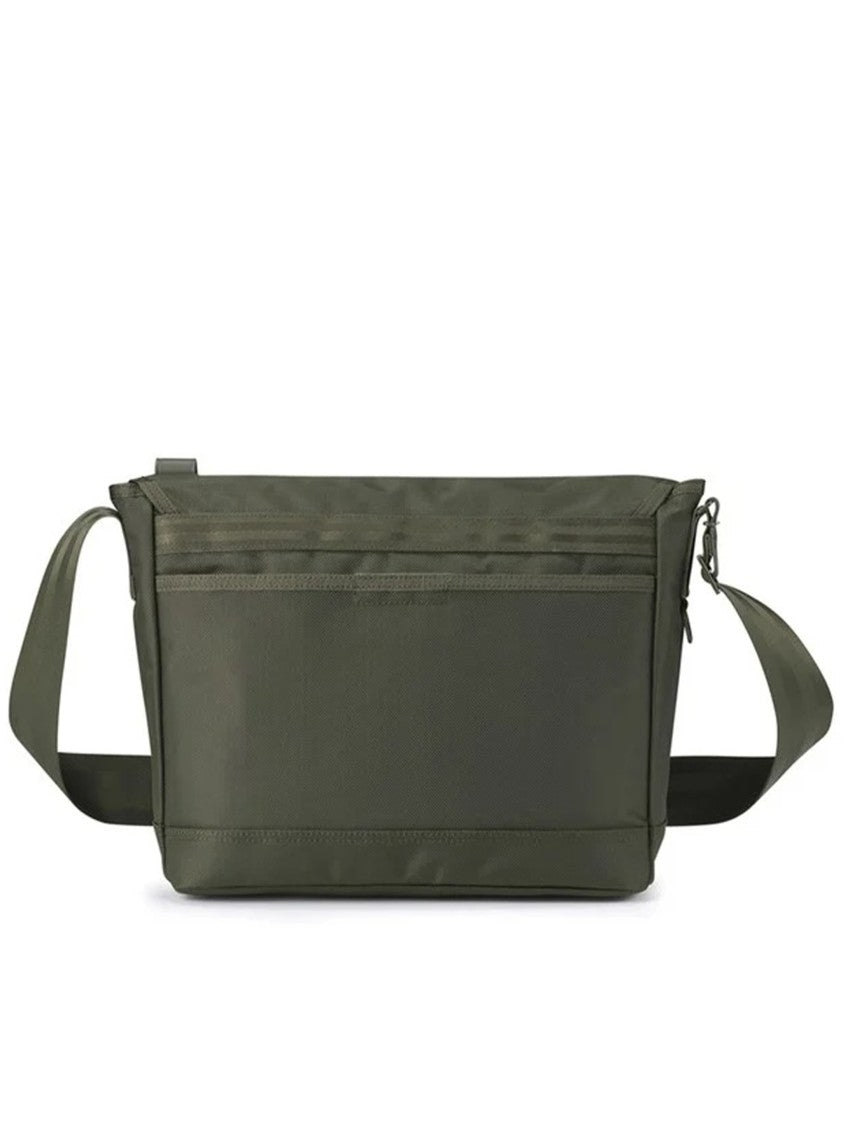 Porter International Green Messenger Functional Nylon Shoulder Bag