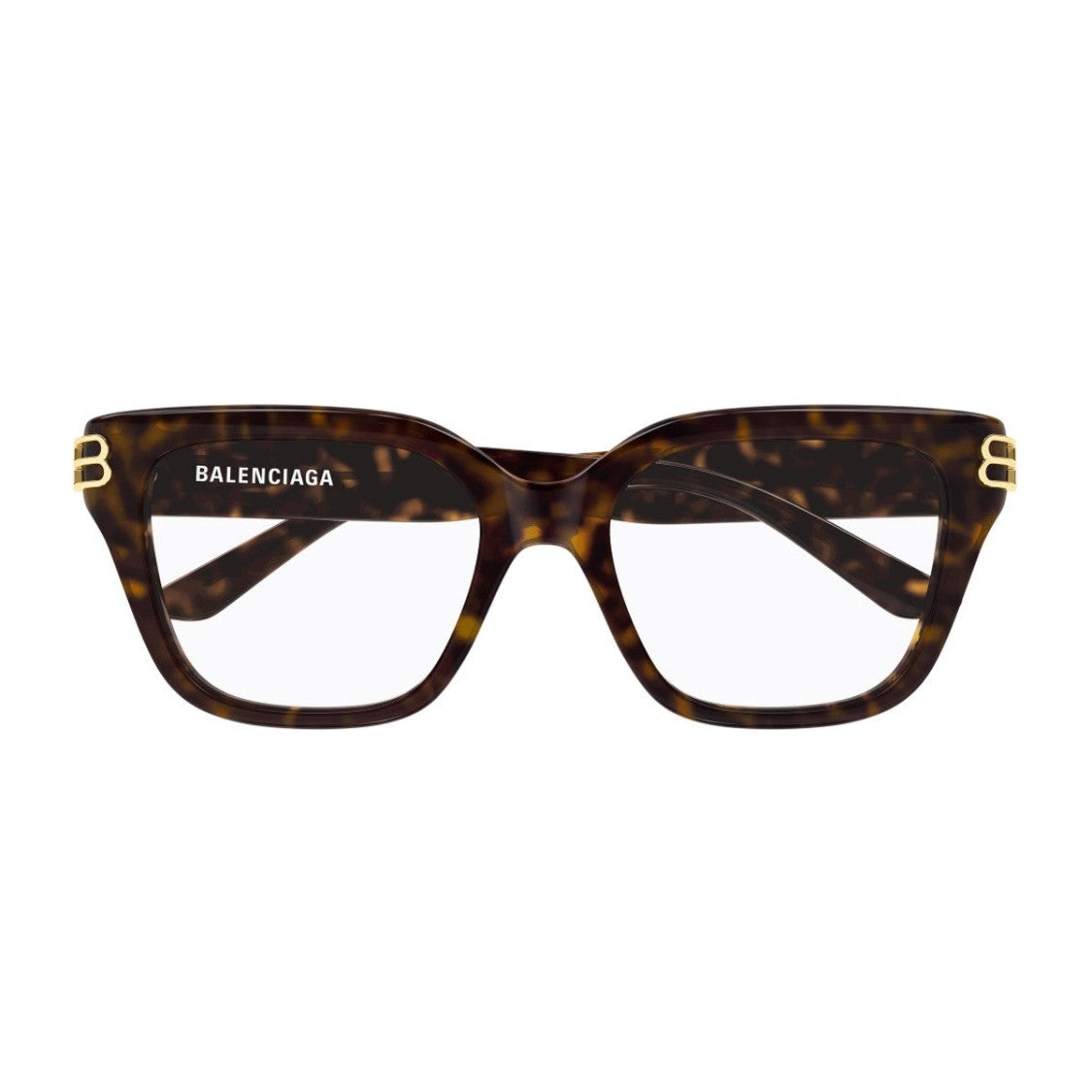 Balenciaga Havana Bb0437o Linea Everyday Acetate Square Sunglasses