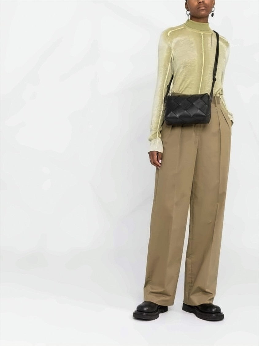 Bottega Veneta Rectangular Padded Lambskin Shoulder Bag