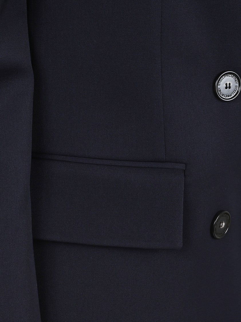 Stella Mccartney Tailored Double-Breasted Wool And Viscose Jacket