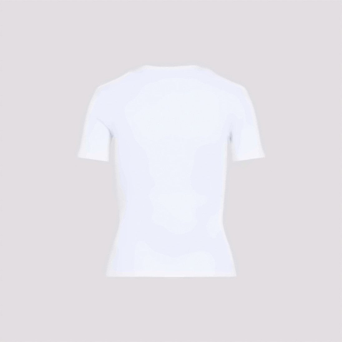 Celine Ribbed Cotton Jersey Trioff Short-Sleeved Top