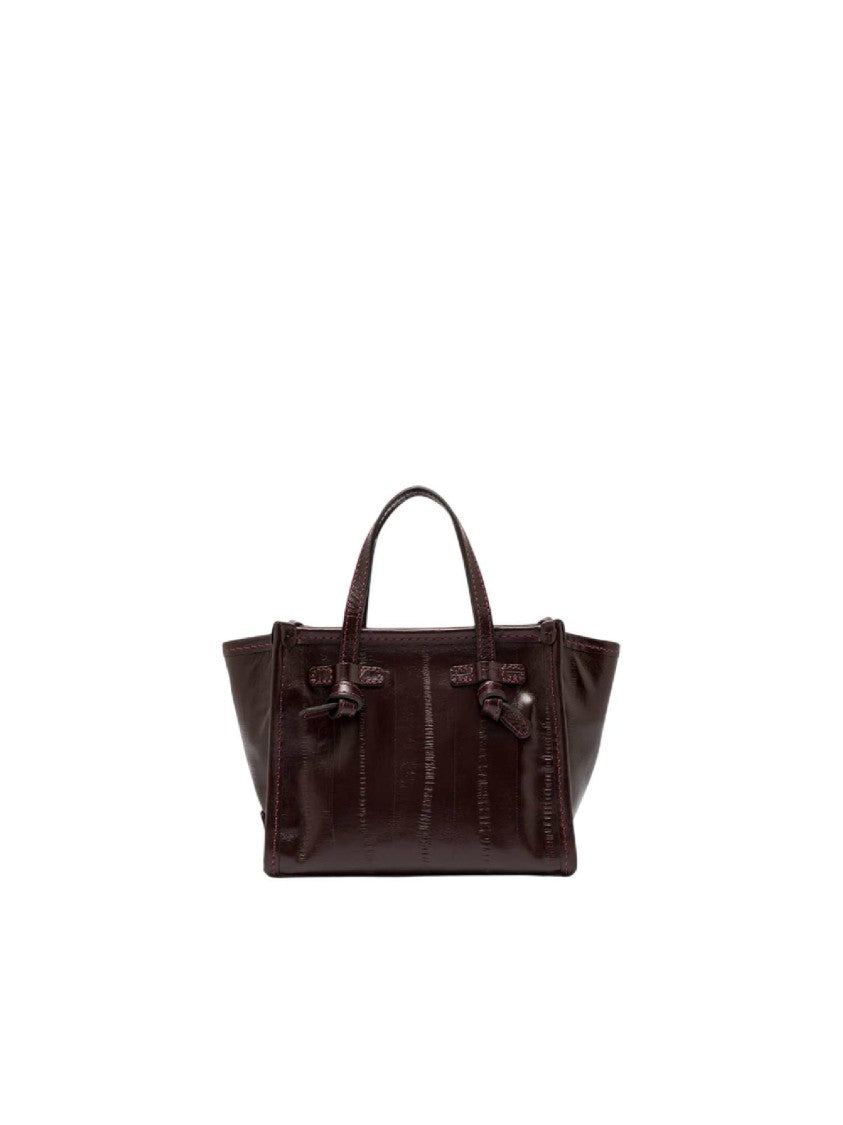 Gianni Chiarini Antique Ruby Leather Tote Bag