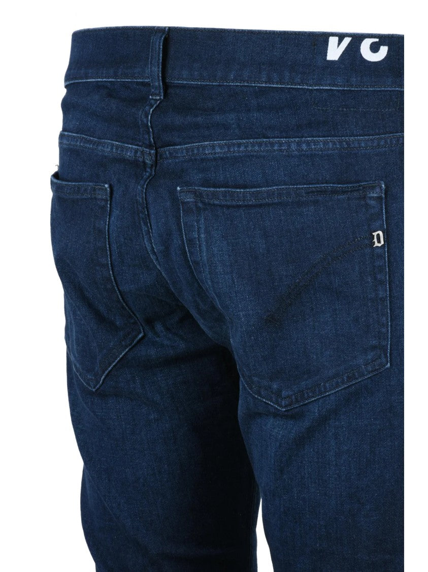 Dondup Deep Blue Konor Skinny-Leg Stretch Jeans