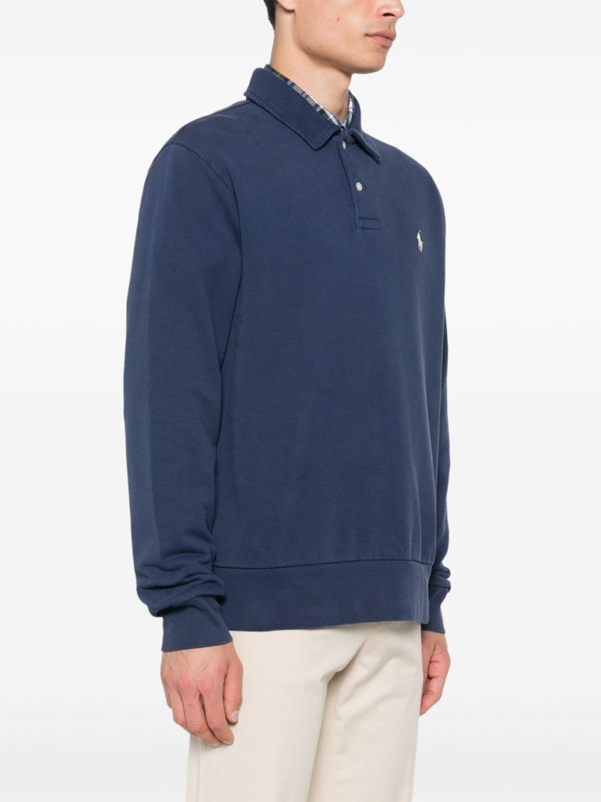 Polo Ralph Lauren Long-Sleeved Cotton Polo Shirt
