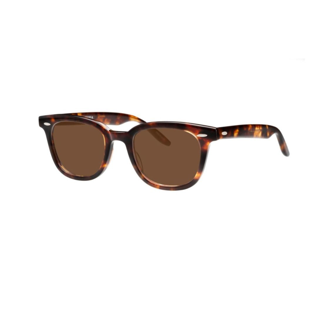 Barton Perreira Tortoiseshell Cecil Rectangular Sunglasses