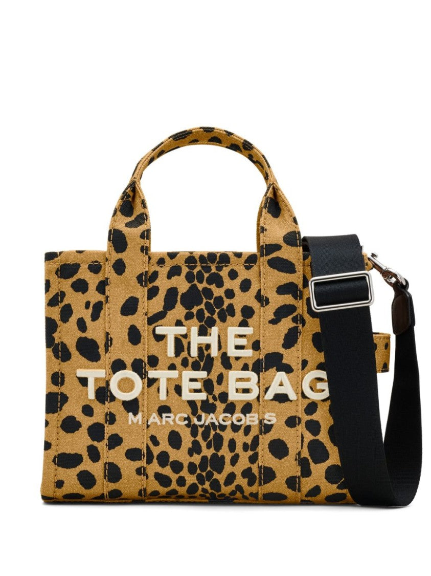 Marc Jacobs Black Leopard Print Tote Bag