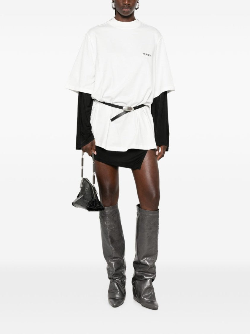 The Attico Oversized Minimalist Subtle Logo T-Shirt