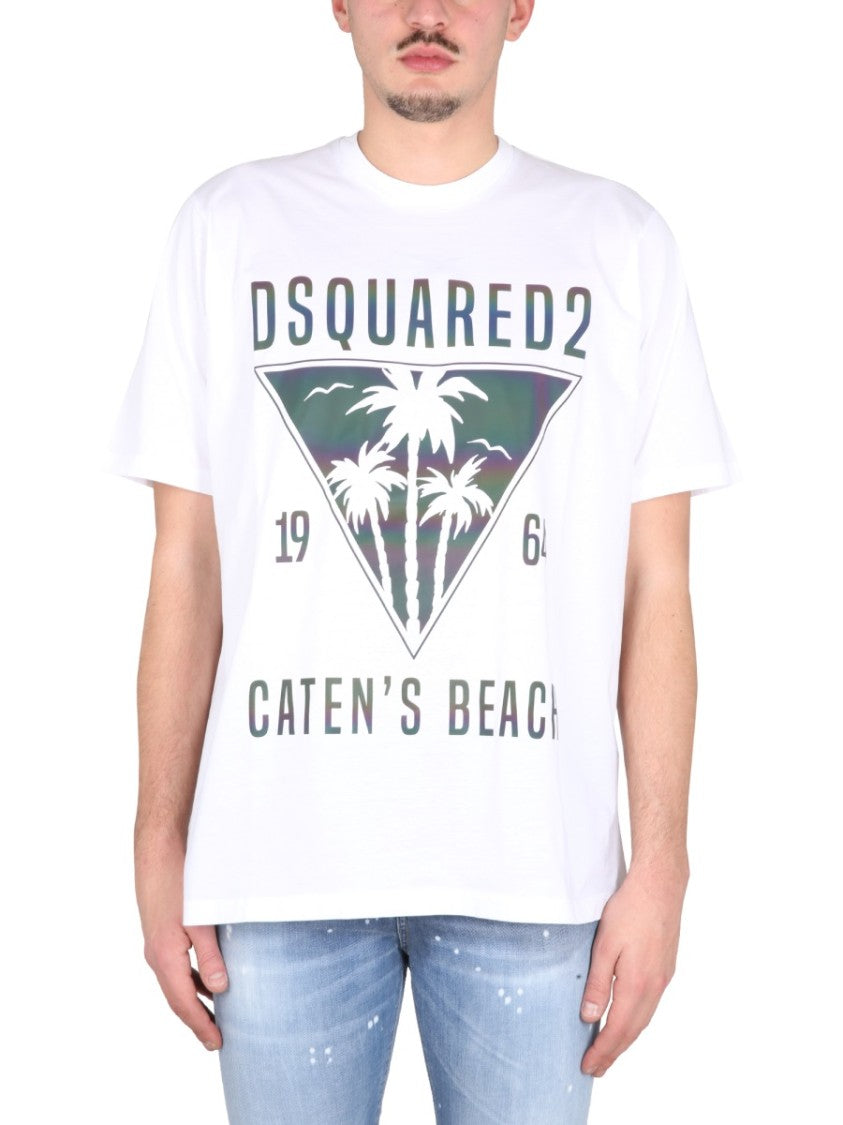 Dsquared2 D2 Caten's Beach T-Shirt