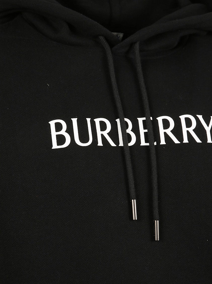 Burberry Hooded Black Sweatshirt