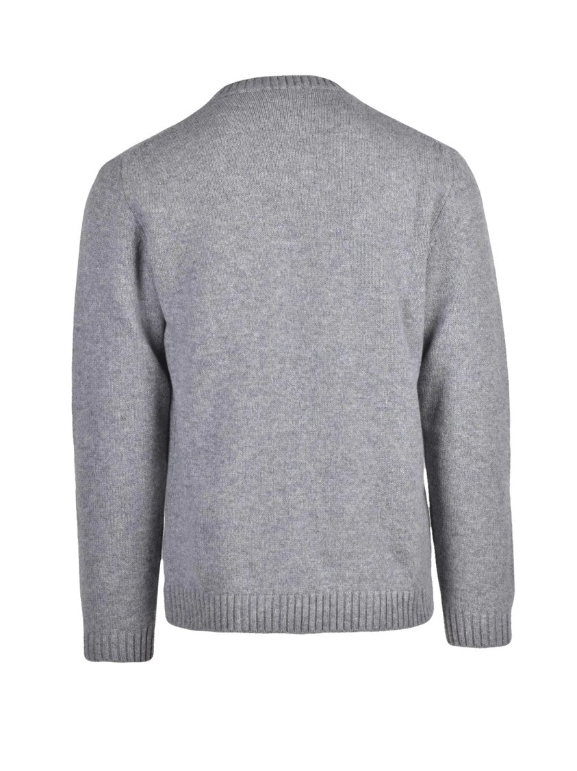Daniele Fiesoli Crewneck Sweater In Extrafine Virgin Merino Wool