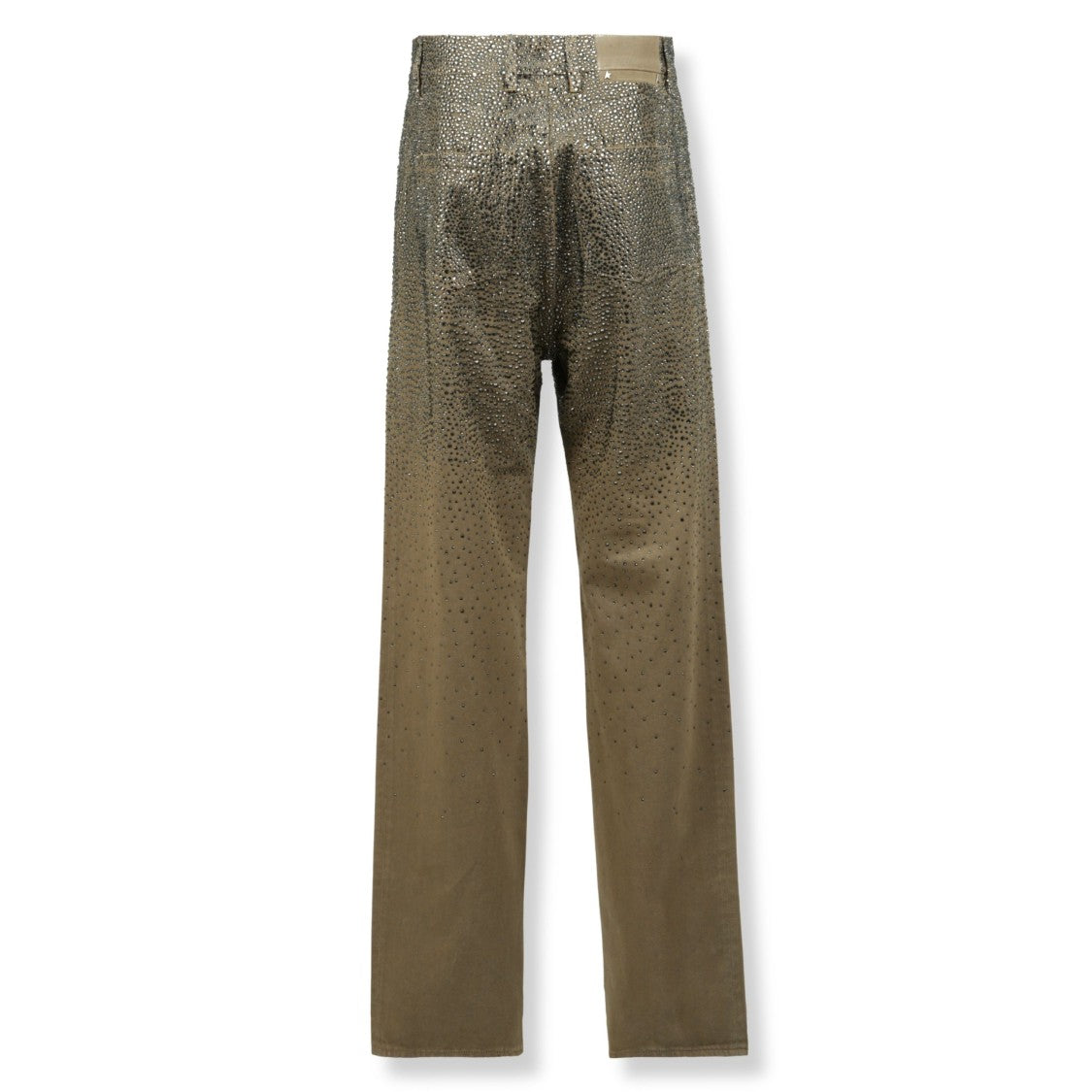 Golden Goose Sky Wash Denim Pants With Crystall Degrade Effect