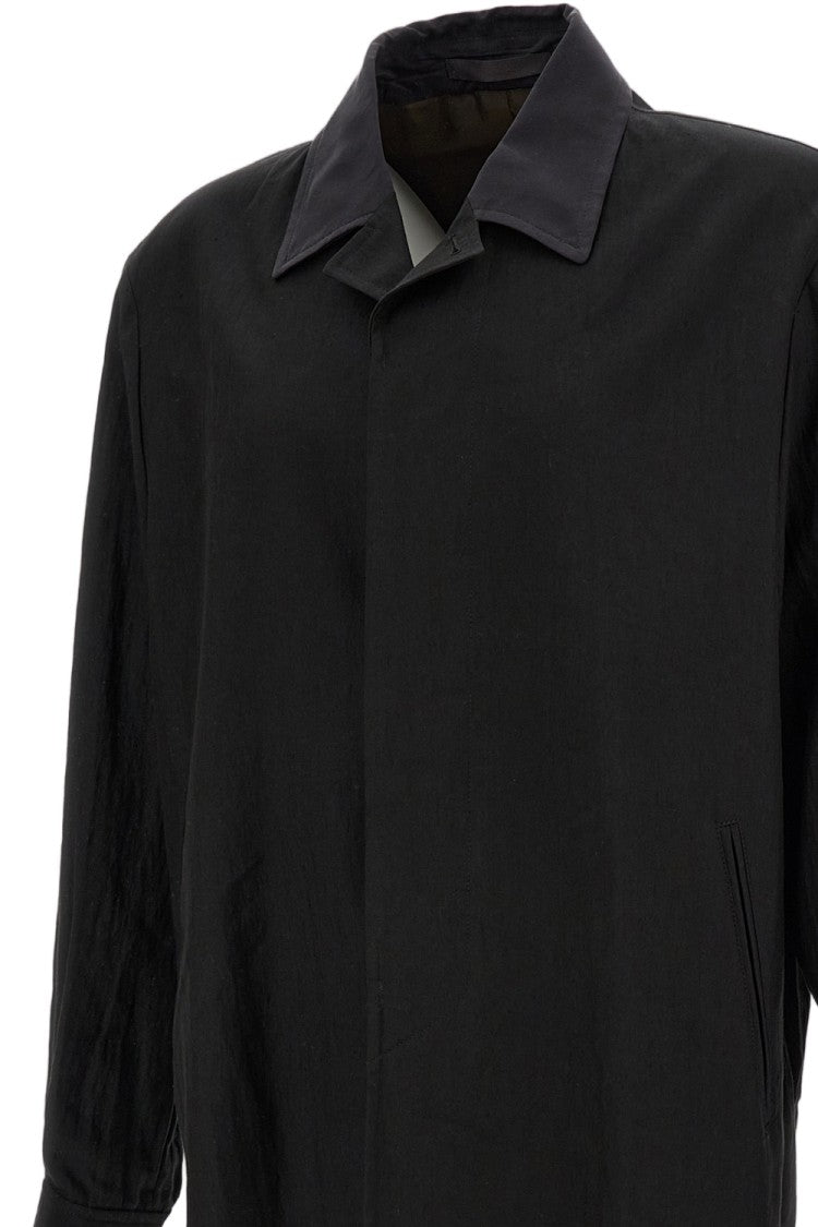 Our Legacy Techflax Relaxed Fit Pack Blazer With Contrast Collar
