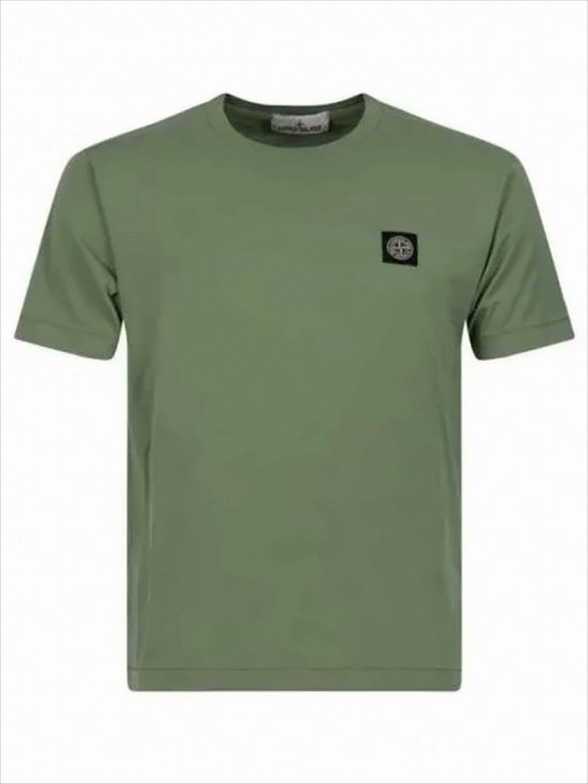 Stone Island Relaxed-Fit Crew Neck T-Shirt With Patch Logo