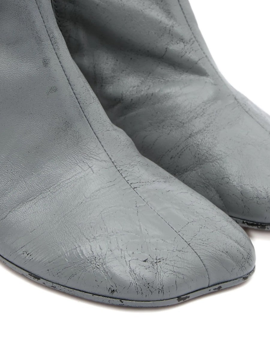 Mm6 By Maison Margiela Black/Castelrock Ankle Boot