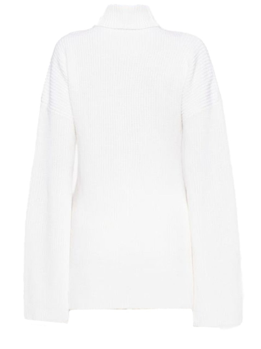 Totême Wool High Turtleneck Sweater