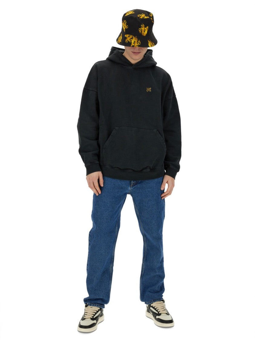 Palm Angels Straight Leg Jeans